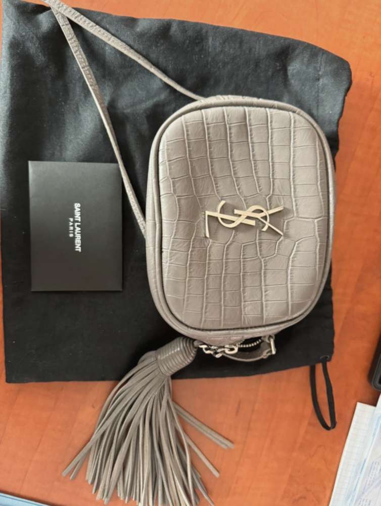 Ysl croco bag