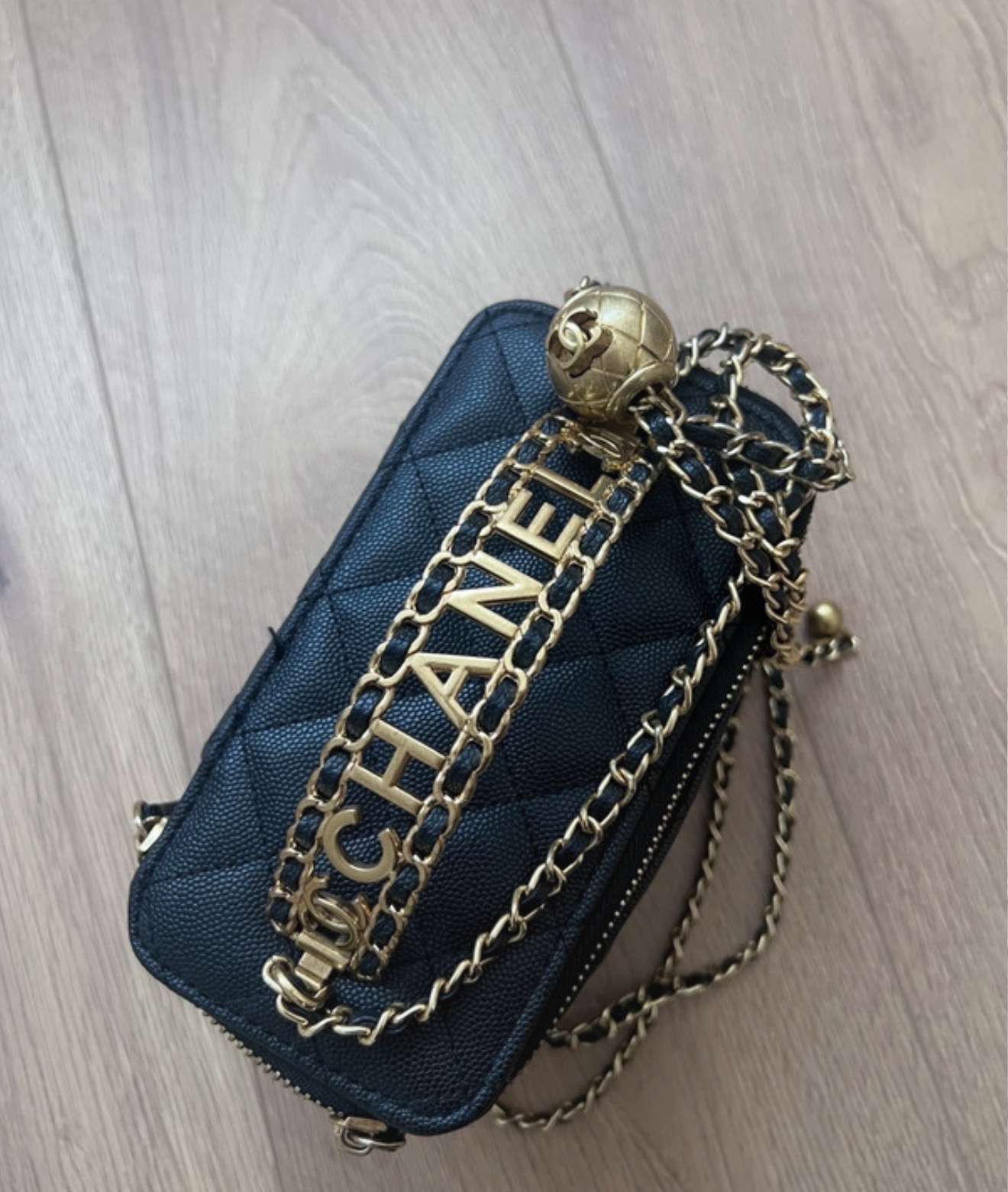 Chanel beauty bag