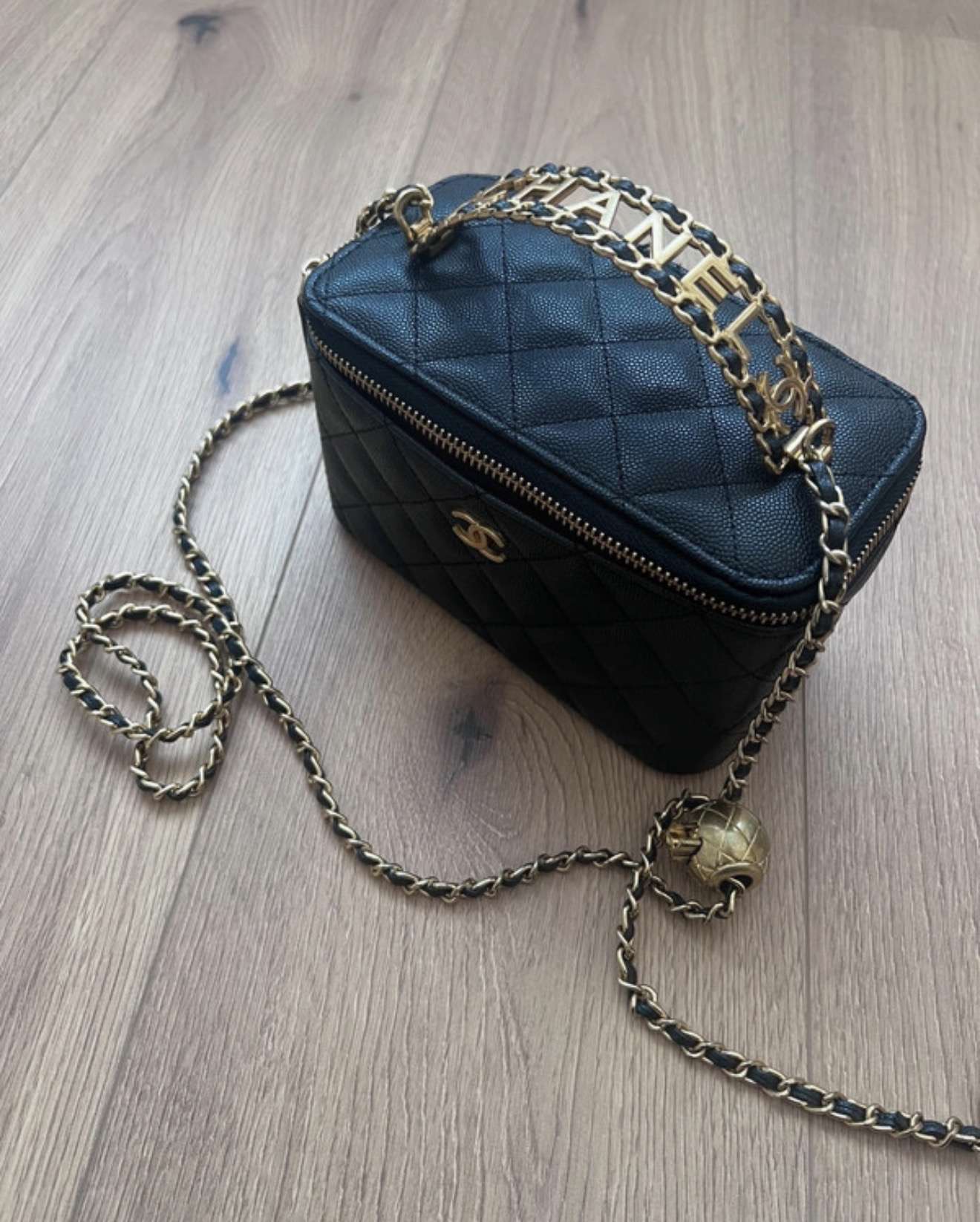 Chanel beauty bag
