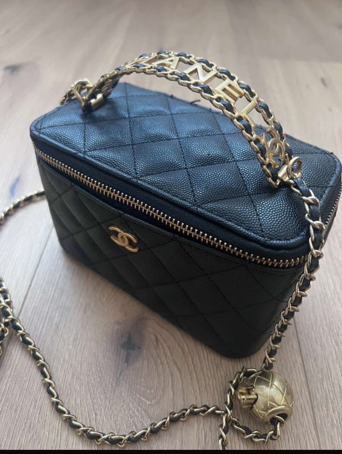Chanel beauty bag