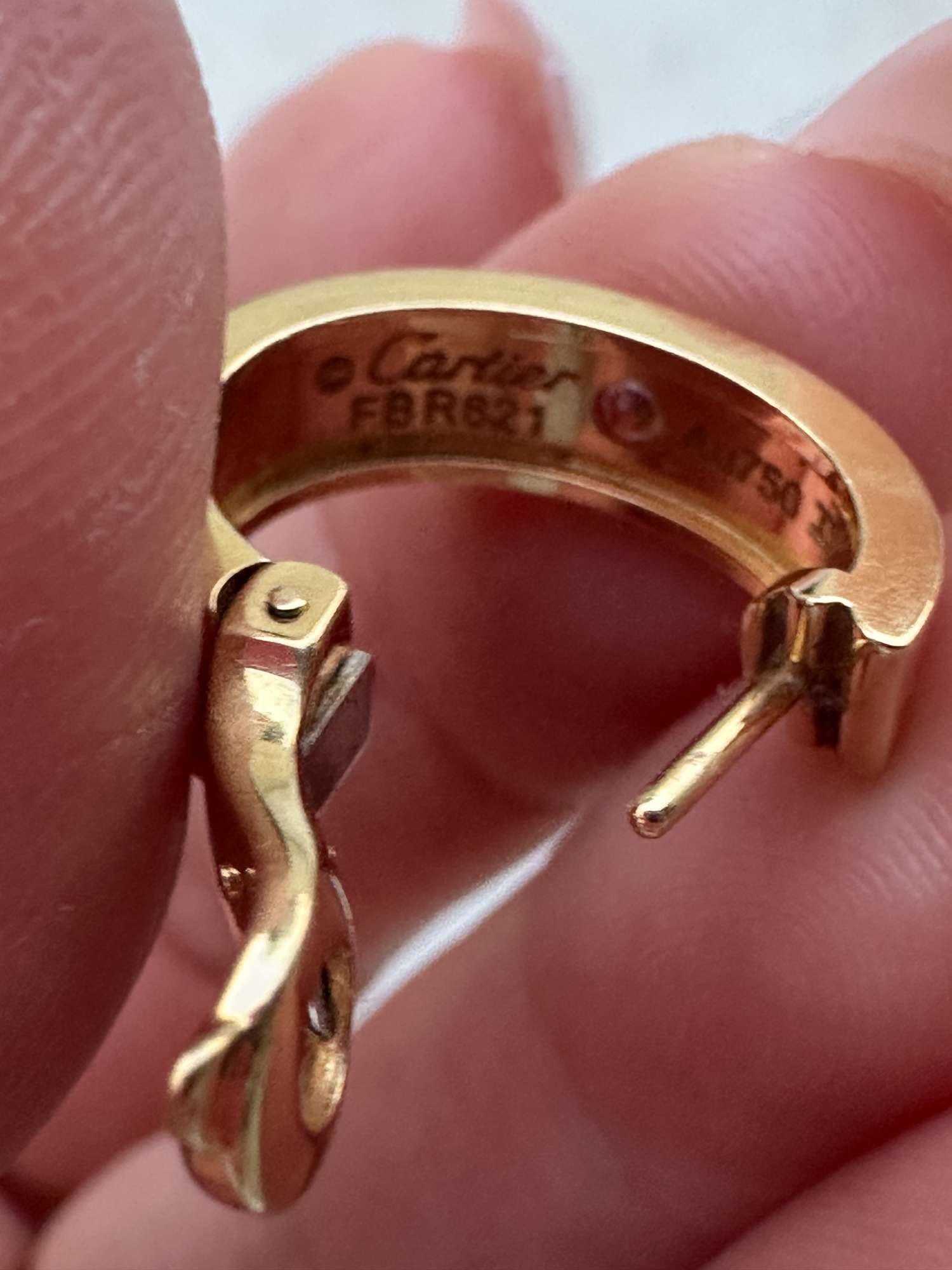 Cartier Love s briliantmi naušnice