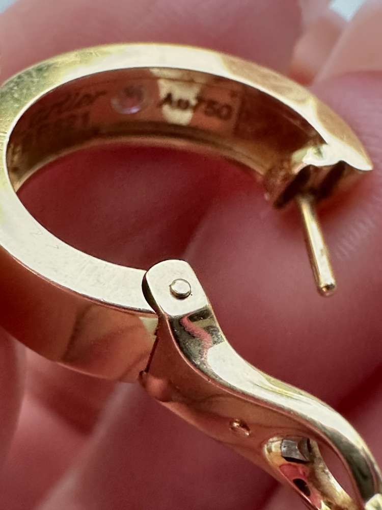 Cartier Love s briliantmi naušnice