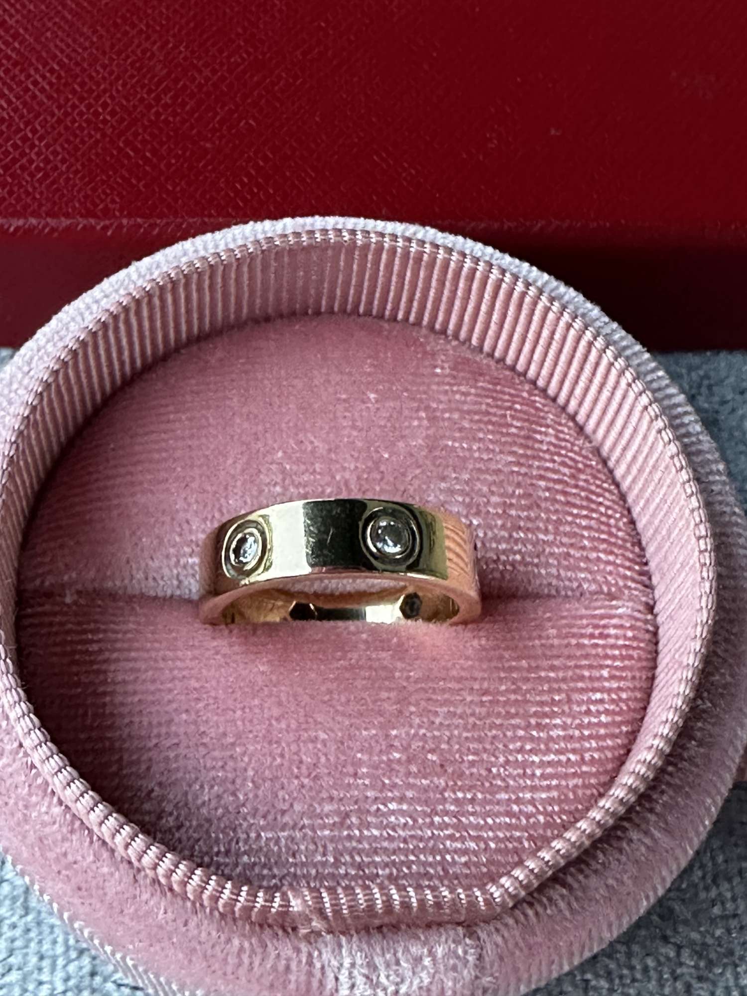Cartier Love prsteň s briliantmi