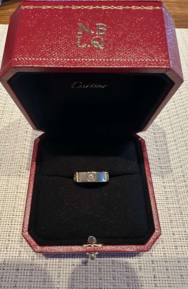 Cartier Love prsteň s briliantmi