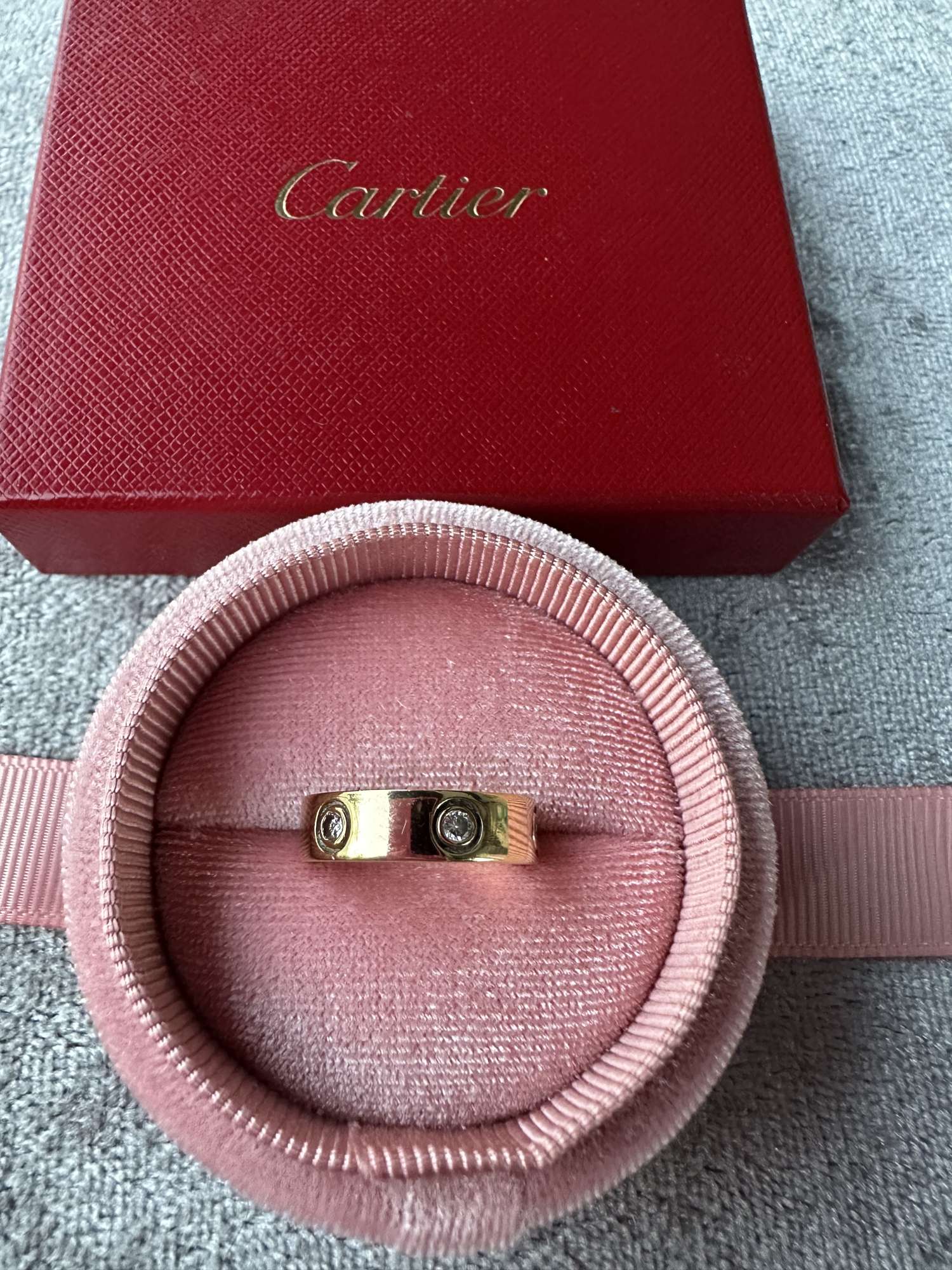 Cartier Love prsteň s briliantmi