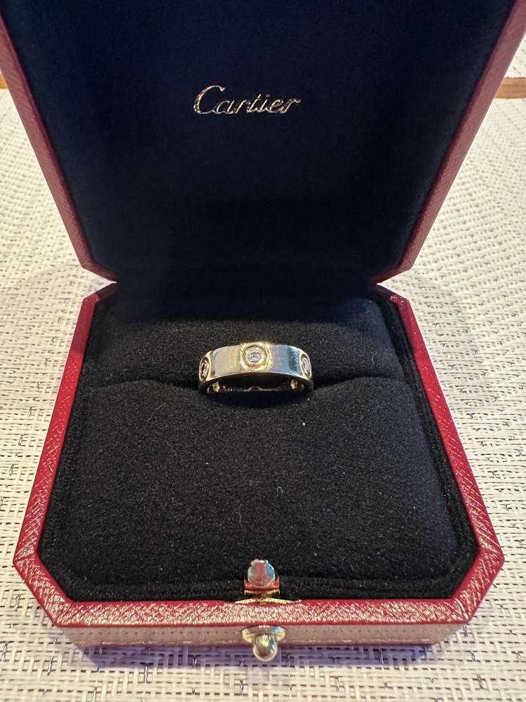 Cartier Love prsteň s briliantmi
