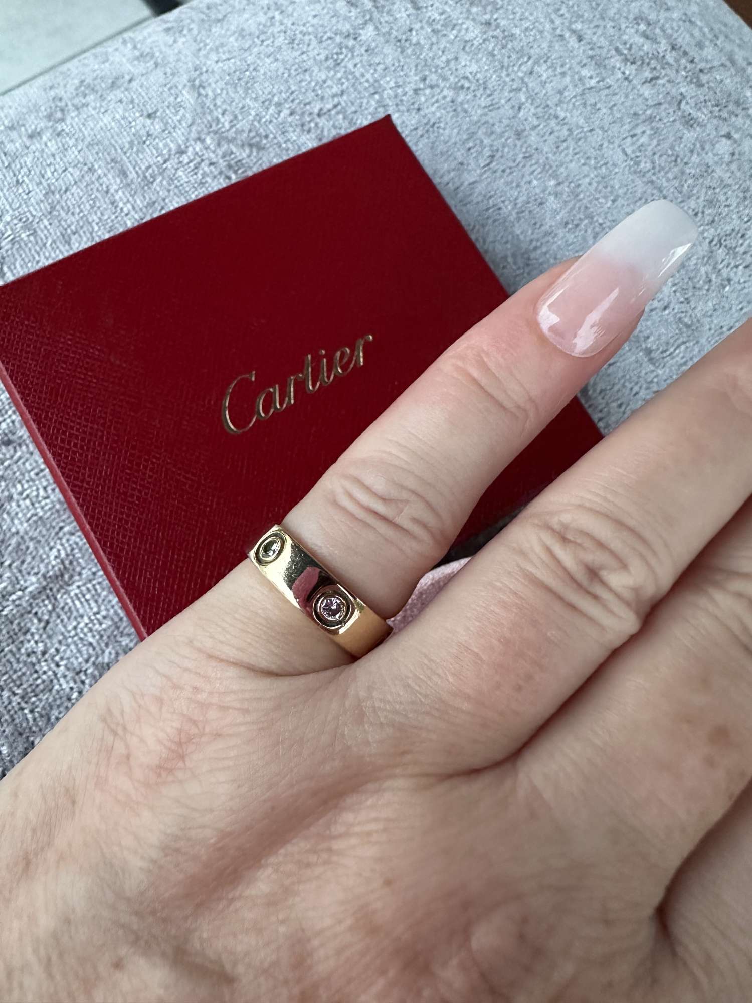 Cartier Love prsteň s briliantmi
