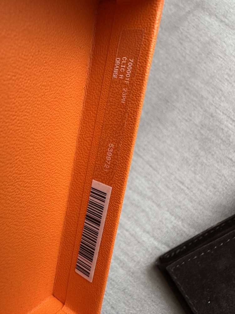 Hermes Clic H gold naramok