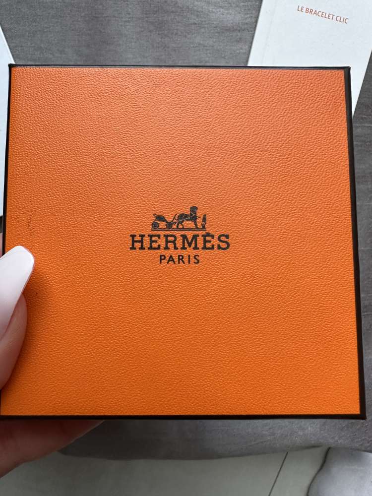 Hermes Clic H gold naramok