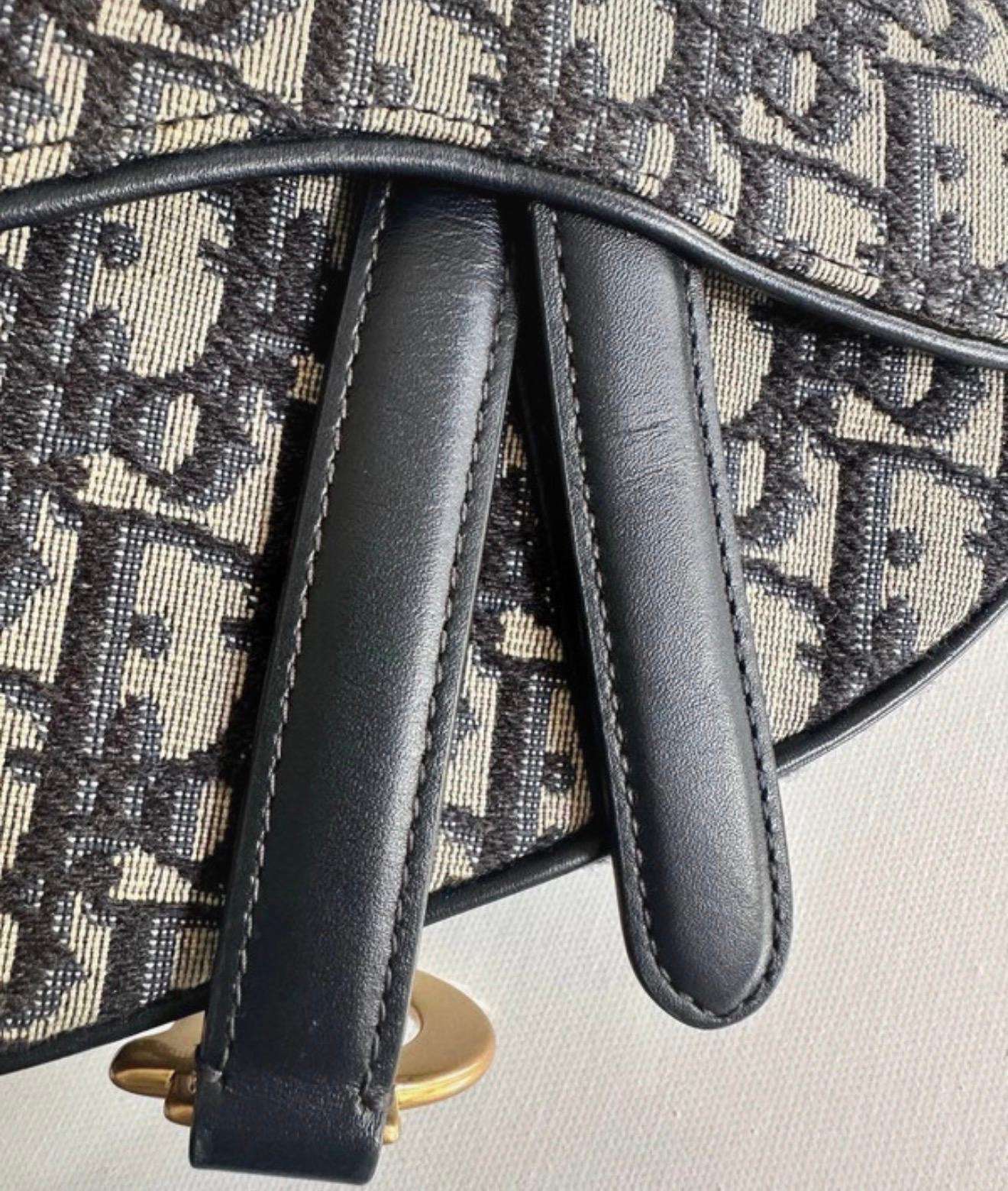 Dior saddle bag