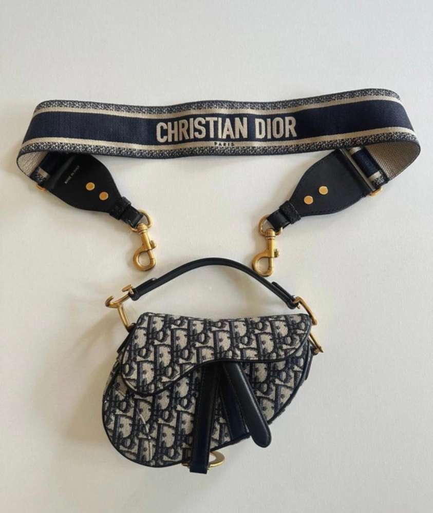 Dior saddle bag