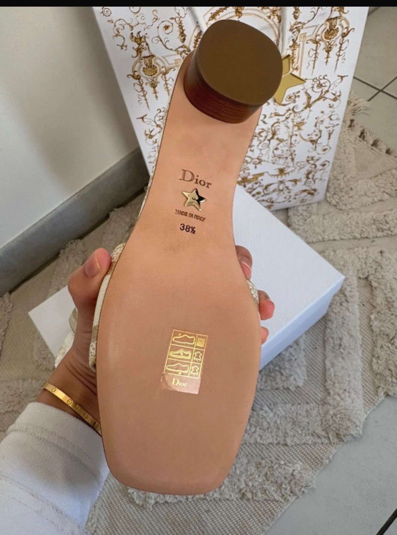 Dior šľapky