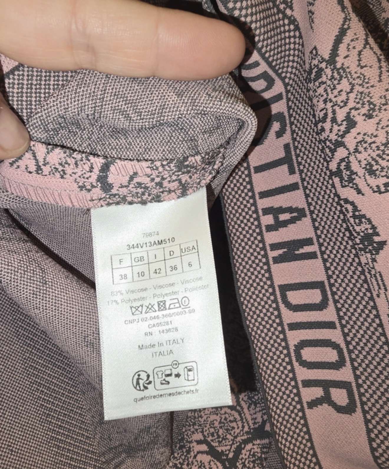 Dior košeľa a sukňa ( možnosť kúpiť osobitne)