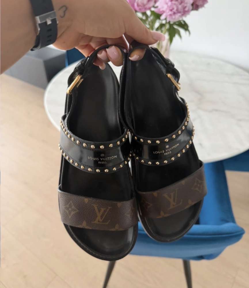 Louis Vuitton sandalky