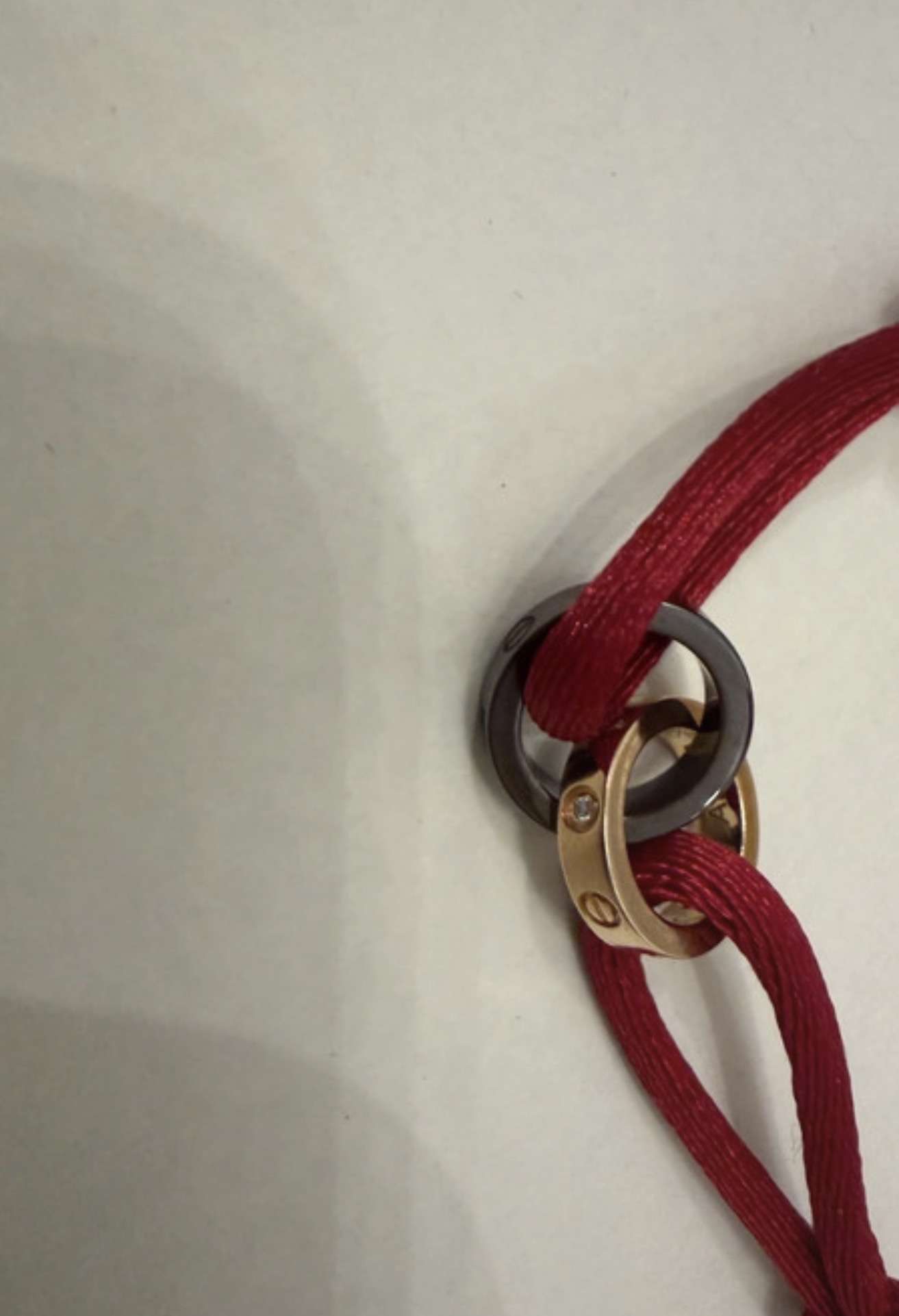 Cartier love keramika gold naramok