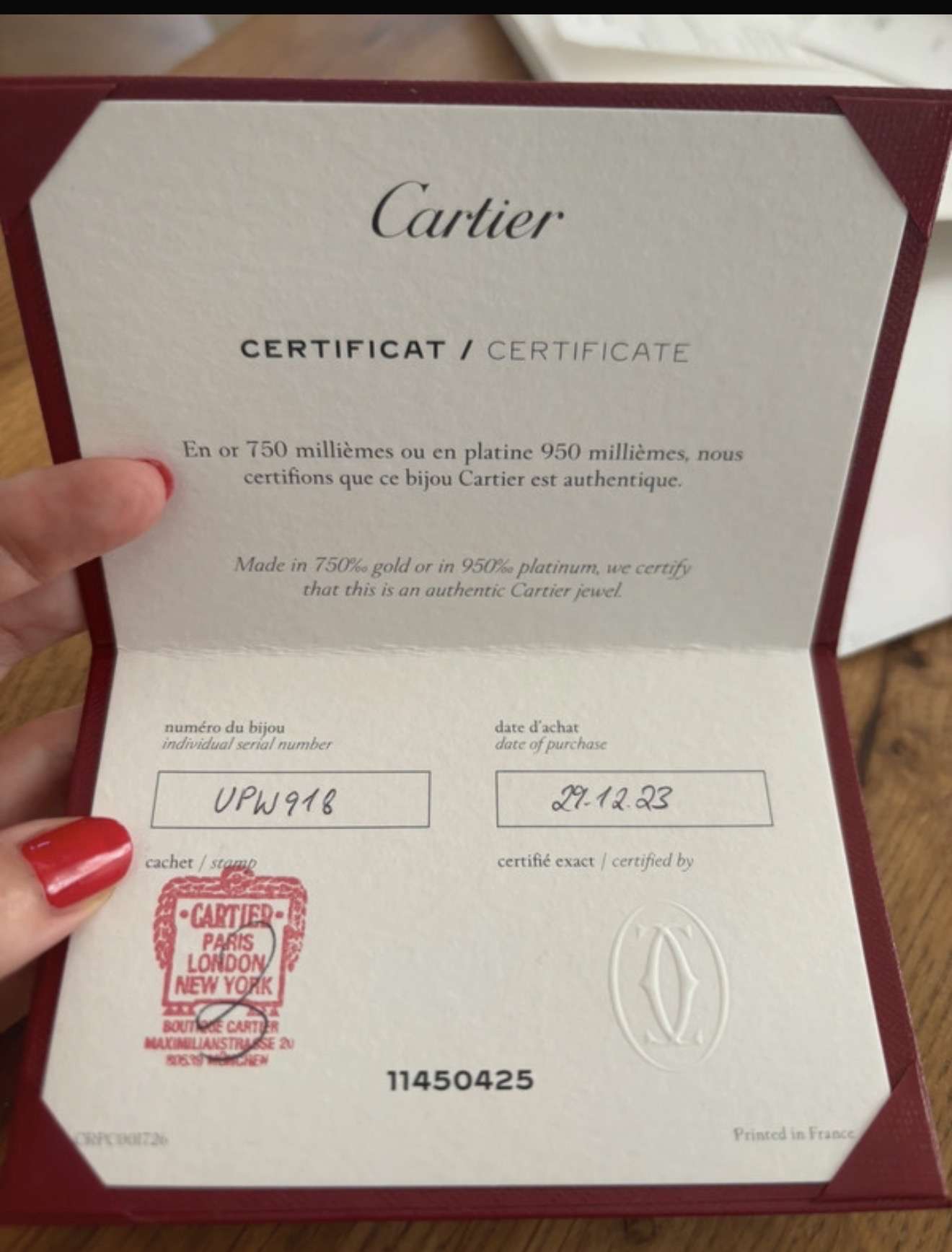 Cartier love prsteň