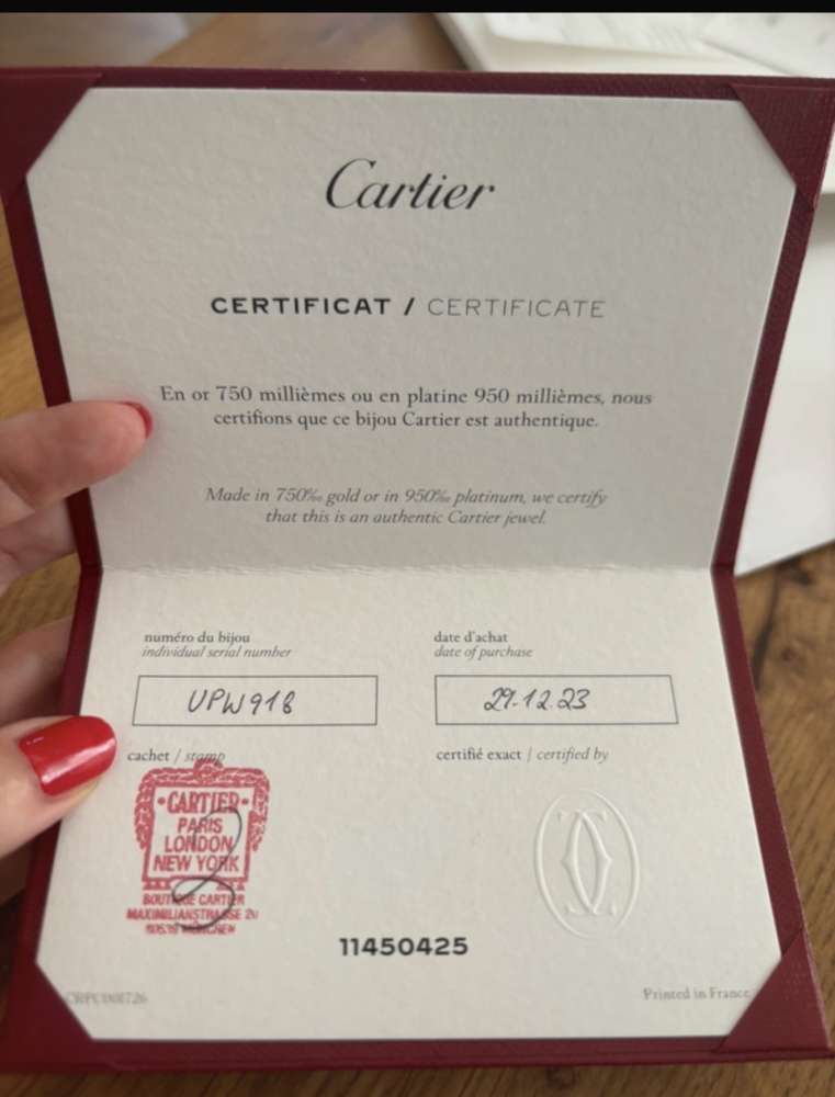 Cartier love prsteň