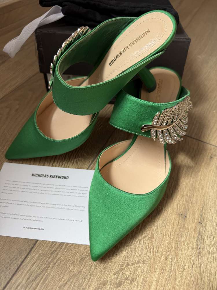 Monstera Mules, Nicholas Kirkwood