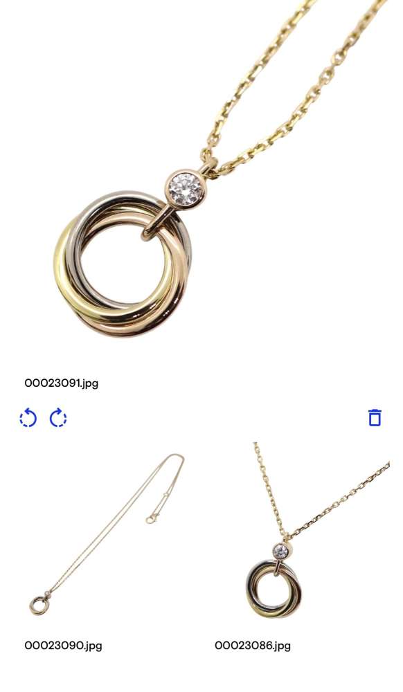 Cartier Trinity 18k 29 gramov