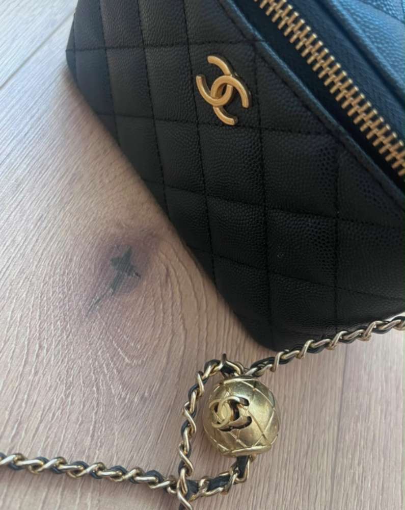 Chanel beauty bag
