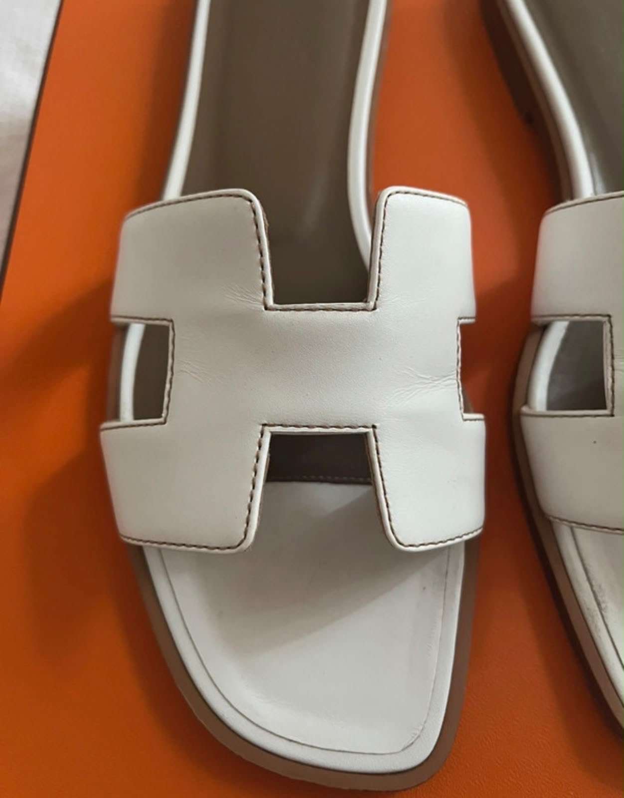 Hermes oran šľapky