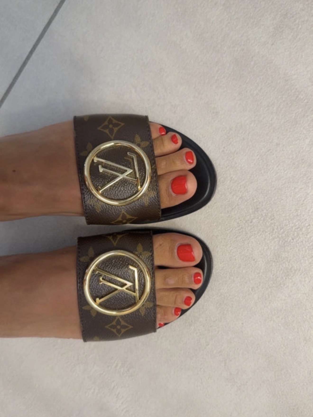 Louis Vuitton šľapky