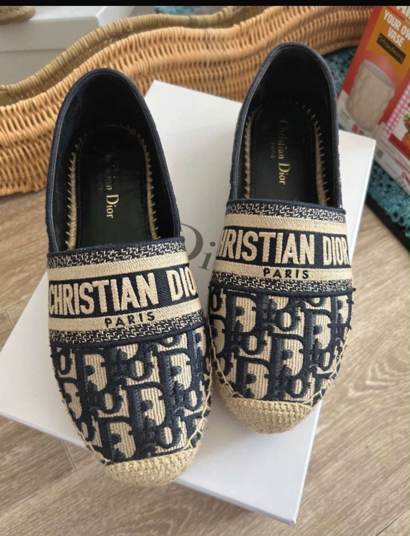 Dior espadrilky