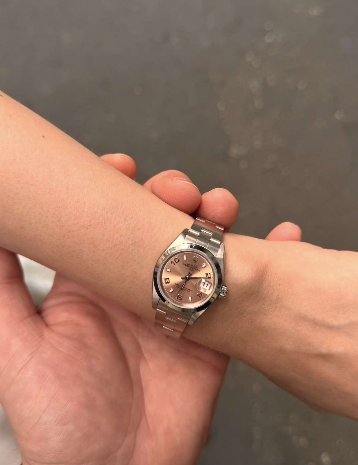 Rolex Oyster Perpetual Date 26 mm – Pink Dial