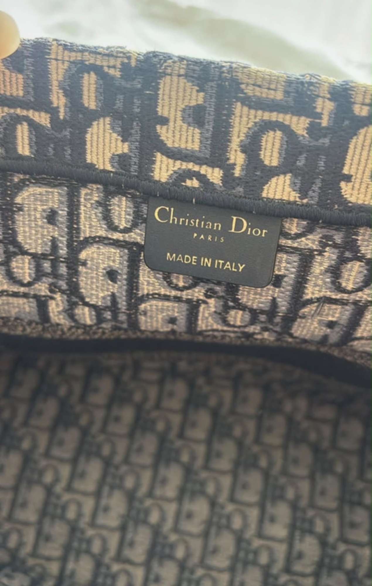 Dior tote bag
