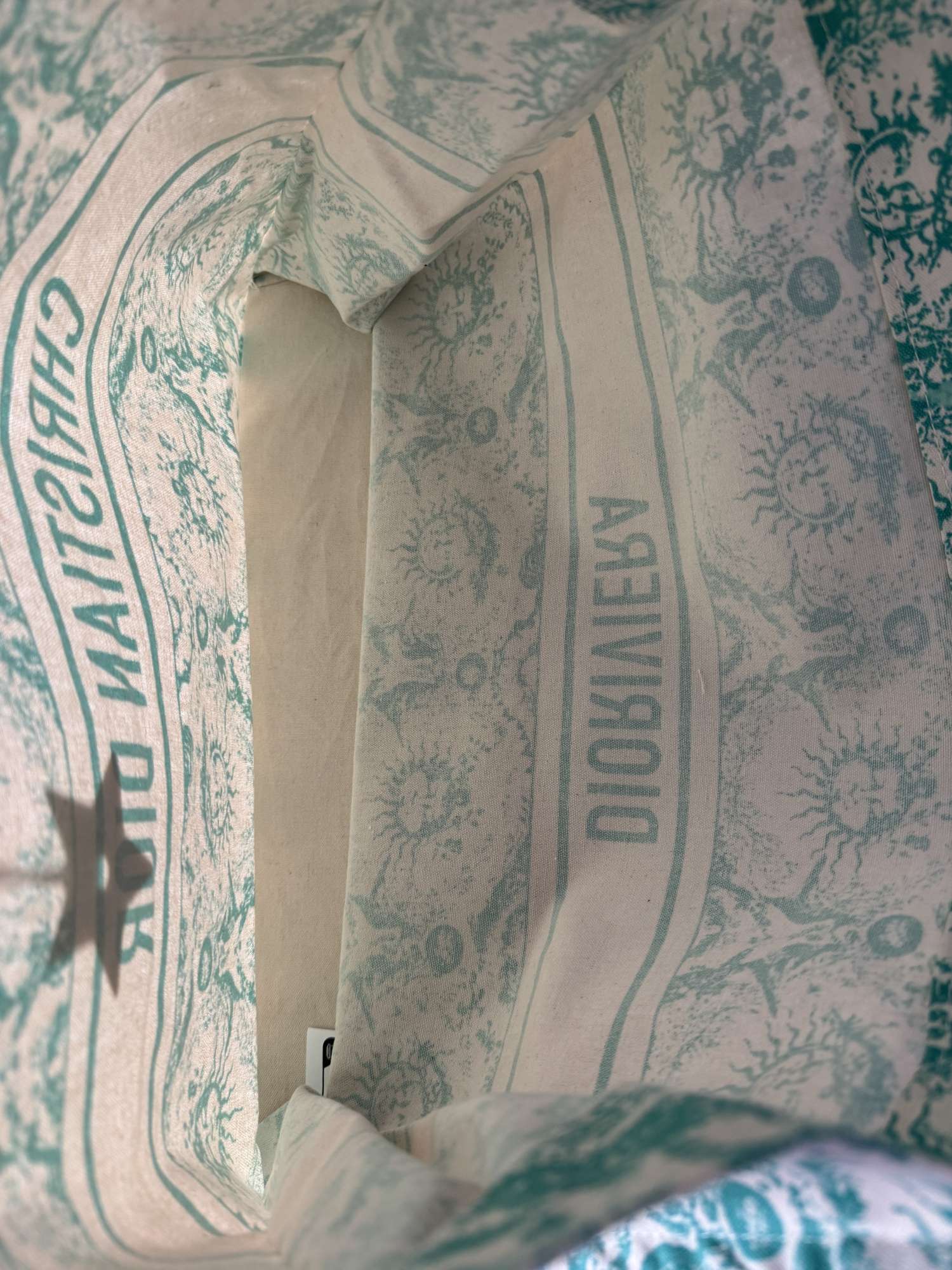 Dior riviera plážová taška