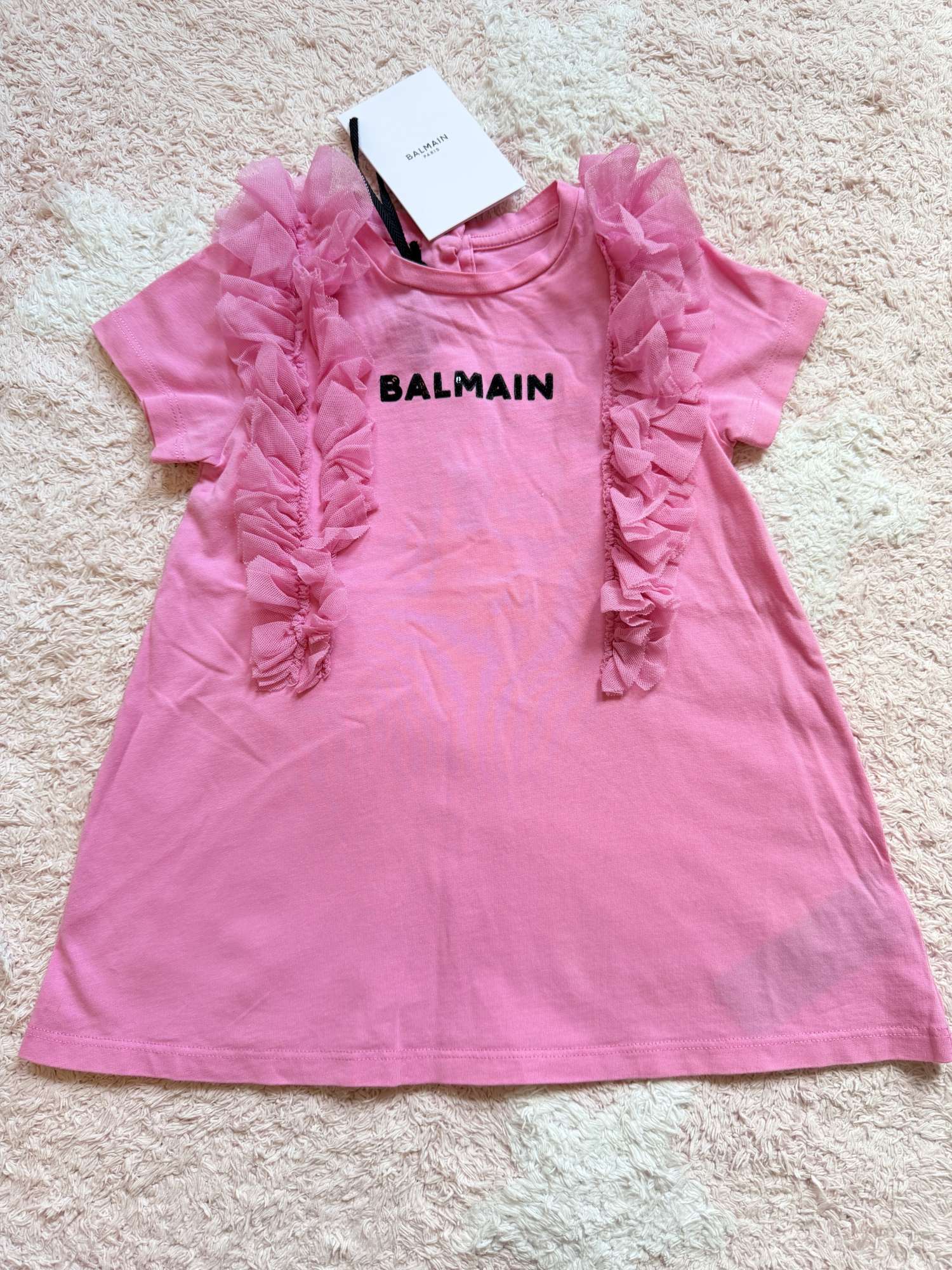 Balmain šaty pre dievčatko