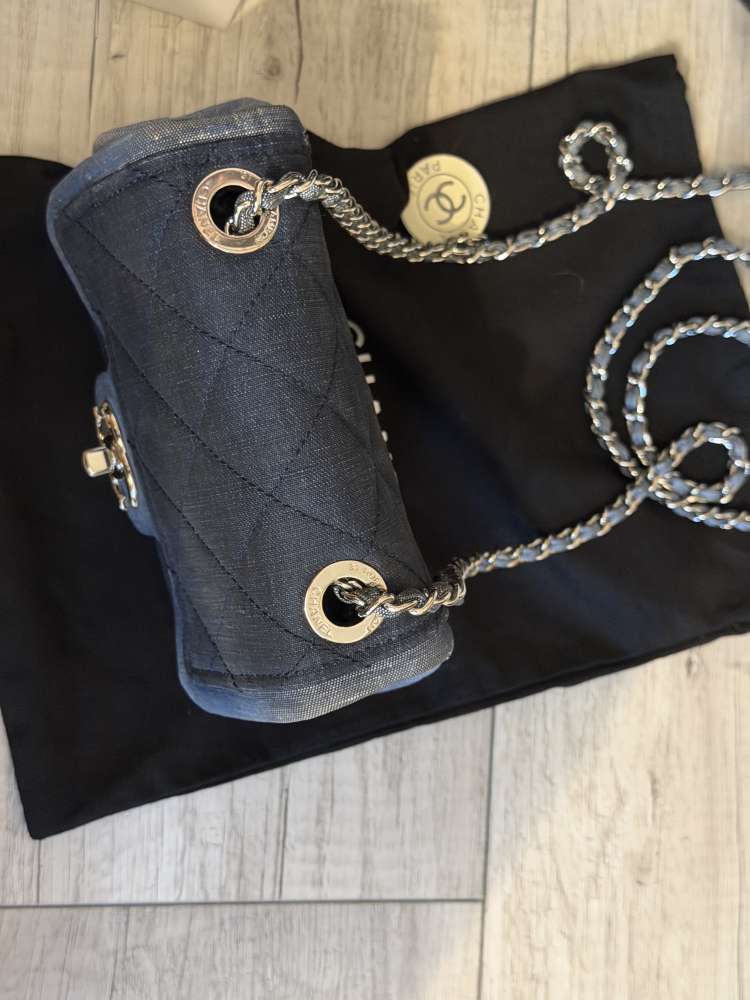 Chanel denim flap