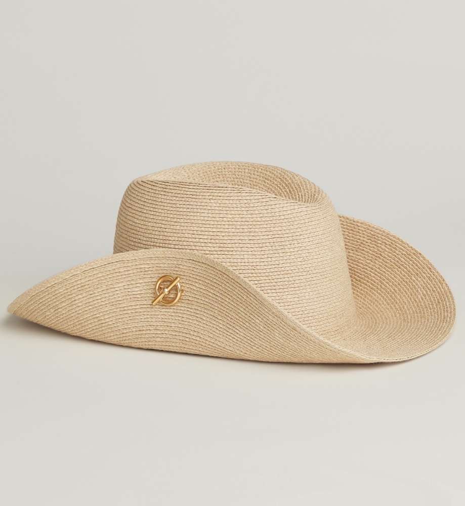 Hermès Raffia Hat Indiana Glenan 57