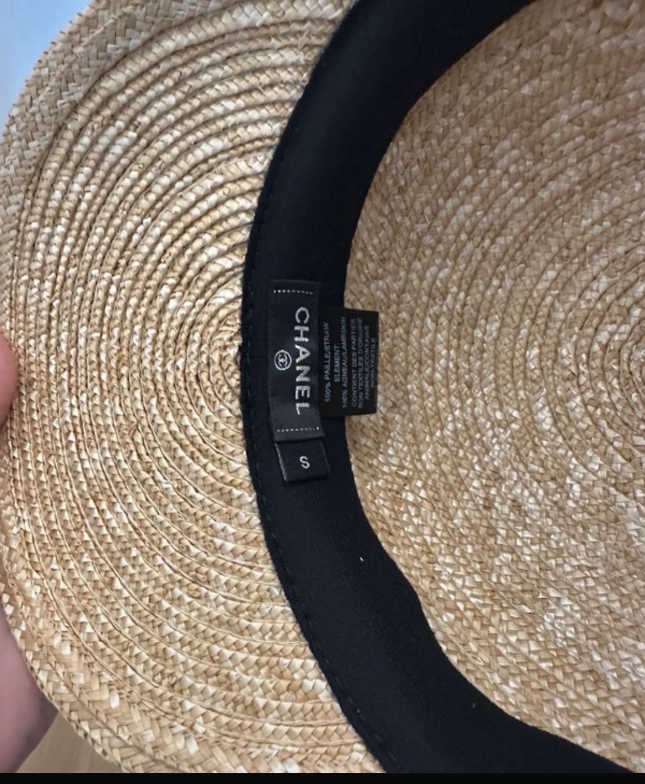 Chanel klobuk/silt