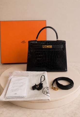 https://vipluxury.sk/Hermès Kelly 28 Alligator Black GHW
