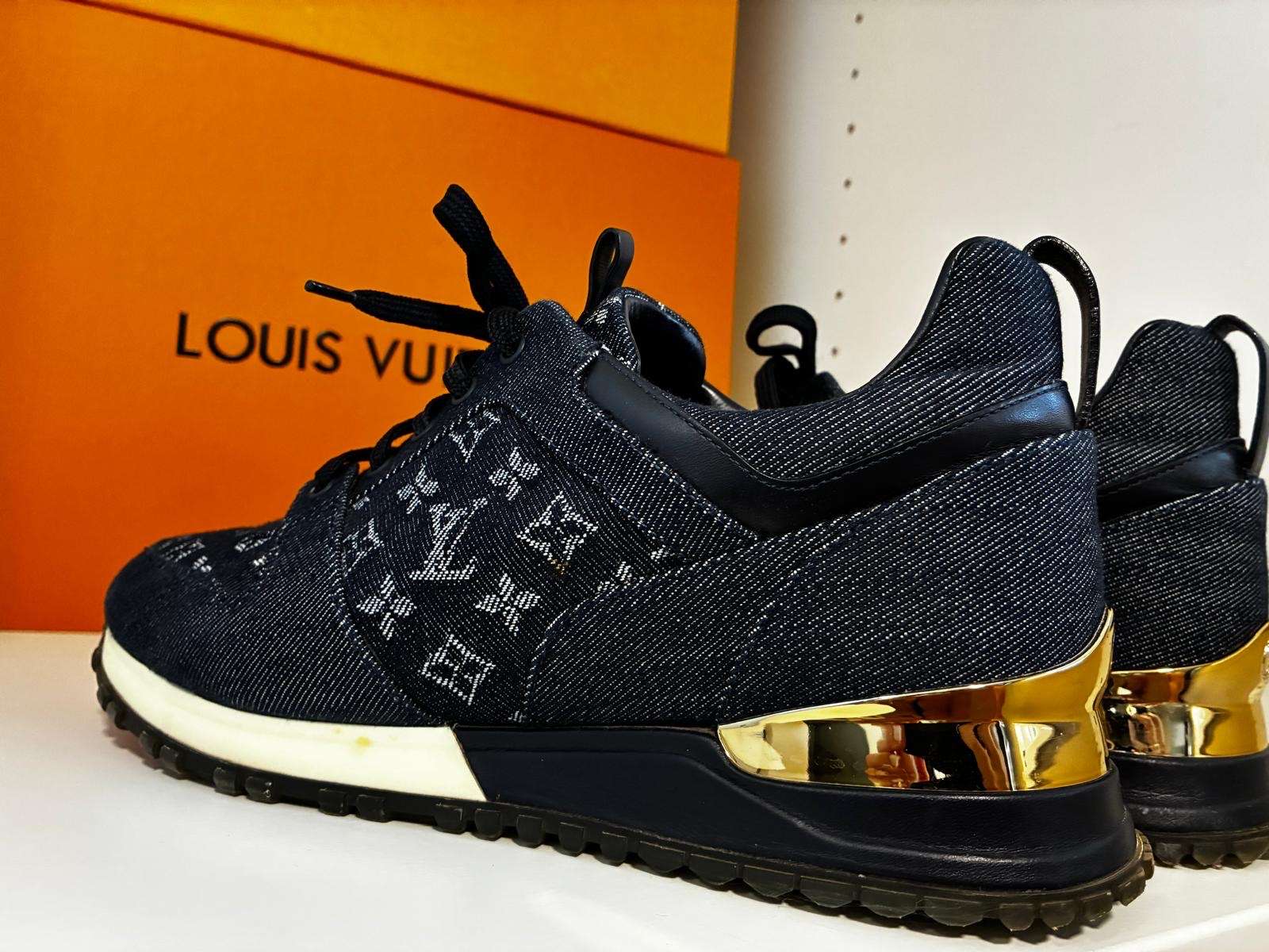 Tenisky Louis Vuitton Run Away – džínsy