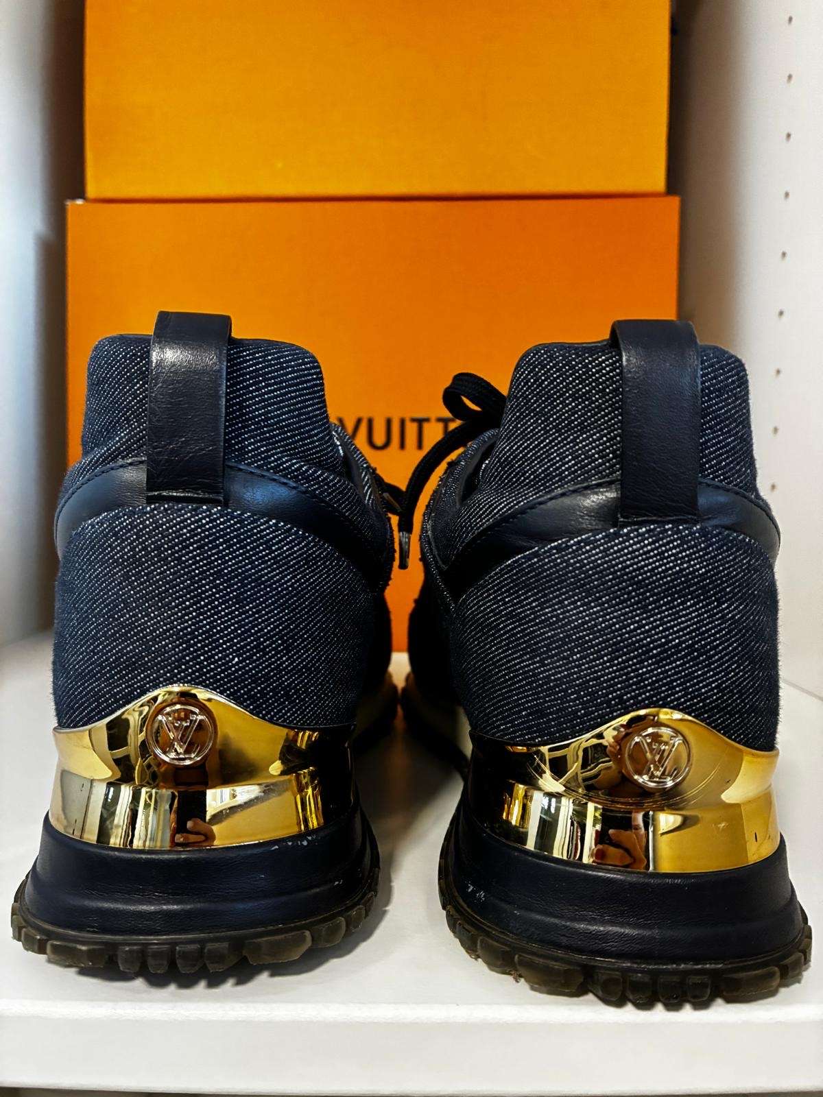 Tenisky Louis Vuitton Run Away – džínsy