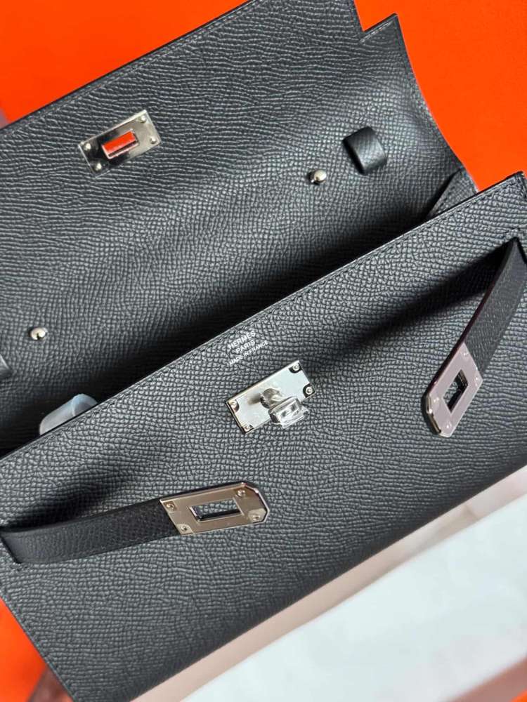 Hermes Kelly to go noir epsom 2026