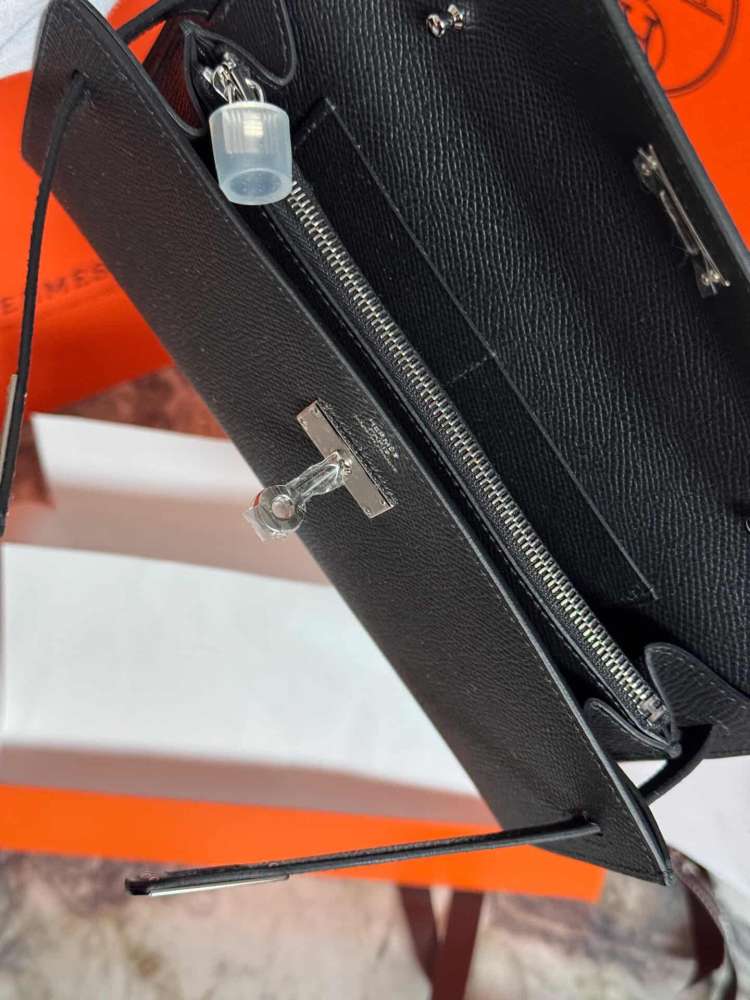 Hermes Kelly to go noir epsom 2026