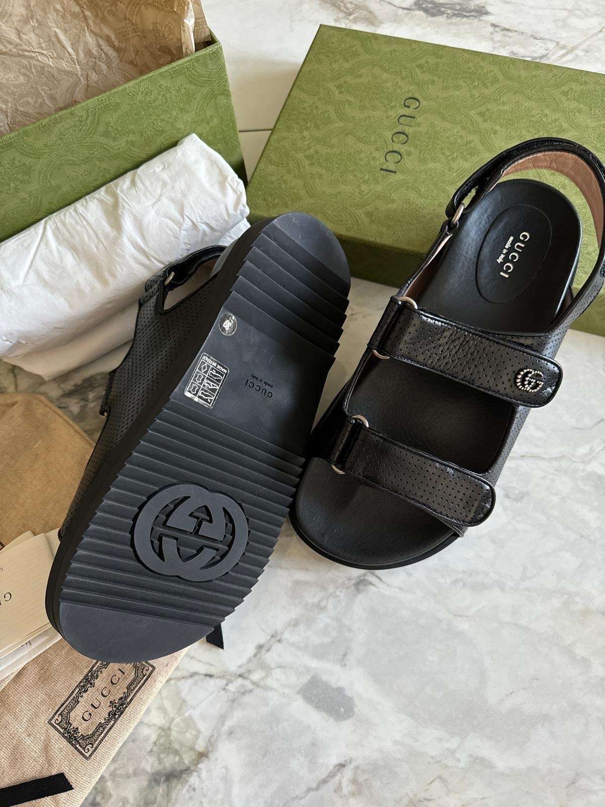 Gucci dámske kožené sandále veľkosť 39