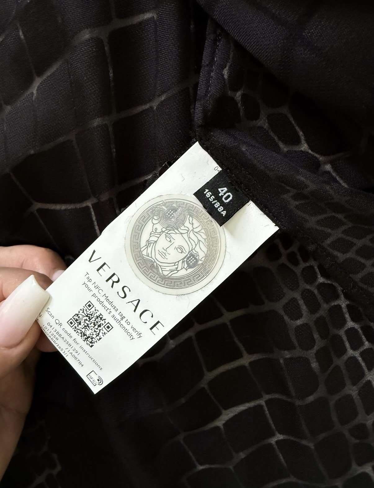 Versace hodvábna blúzka
