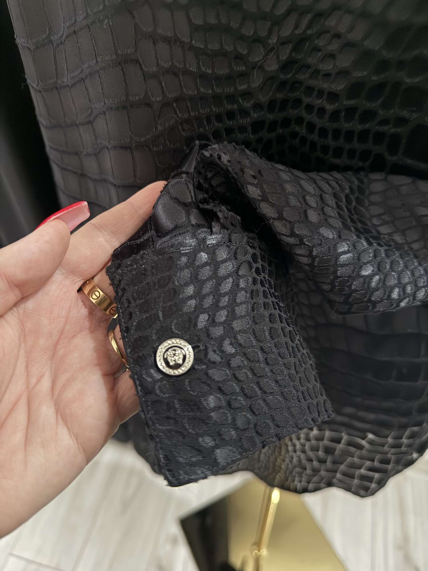 Versace hodvábna blúzka
