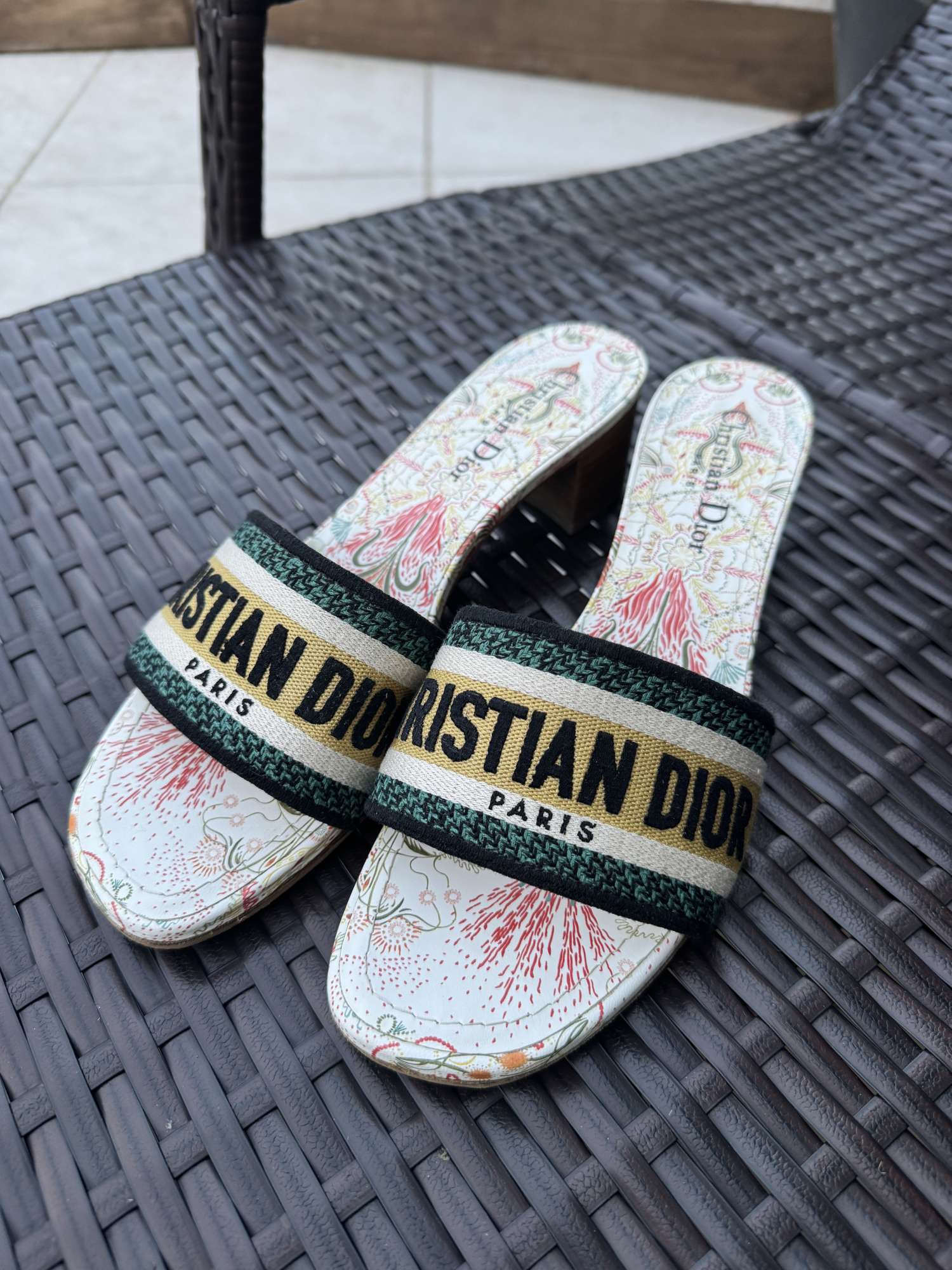 Damske slapky Christian Dior
