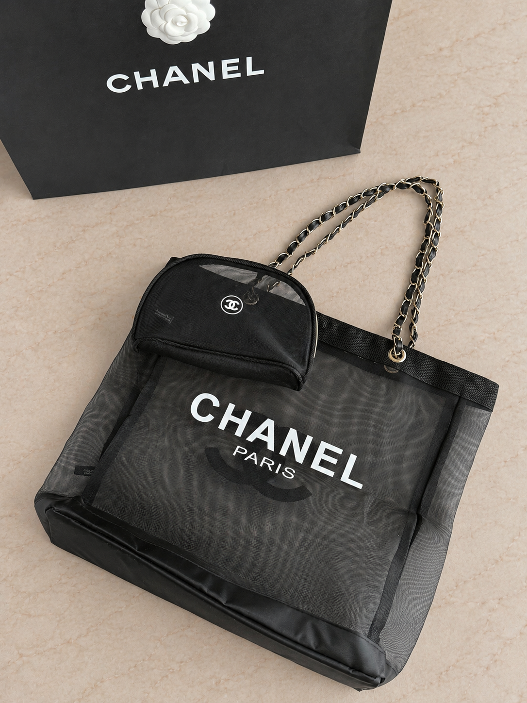 Chanel set  taska pochetta