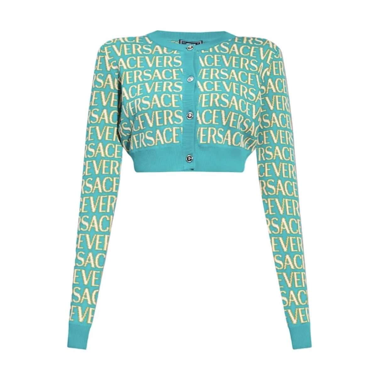 Kardigan od Versace a Dua Lipy