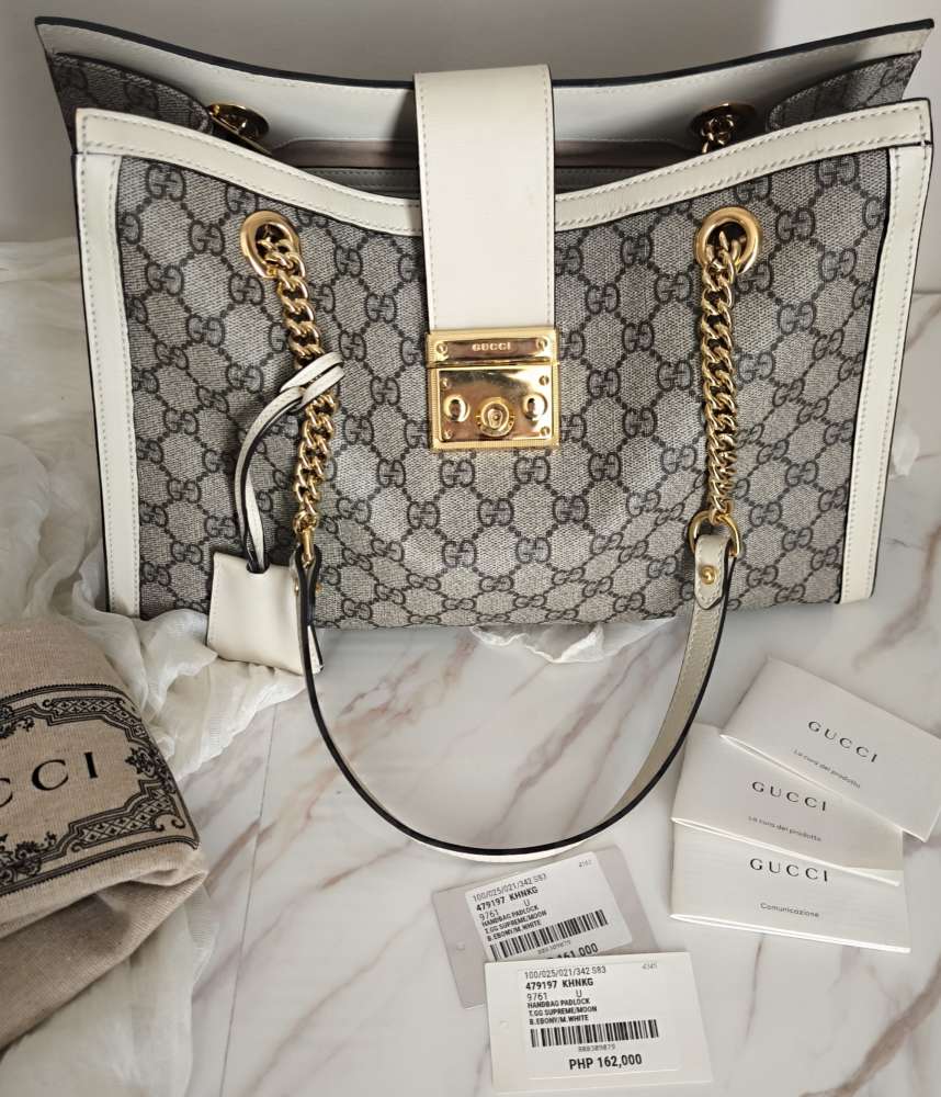 Gucci Padlock Medium Tote