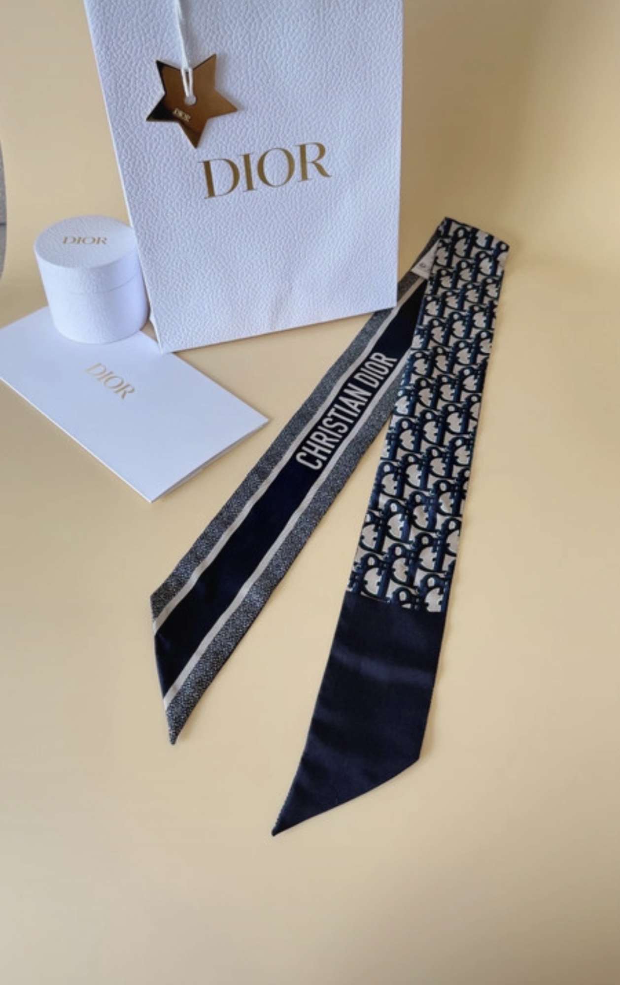 Dior twilly