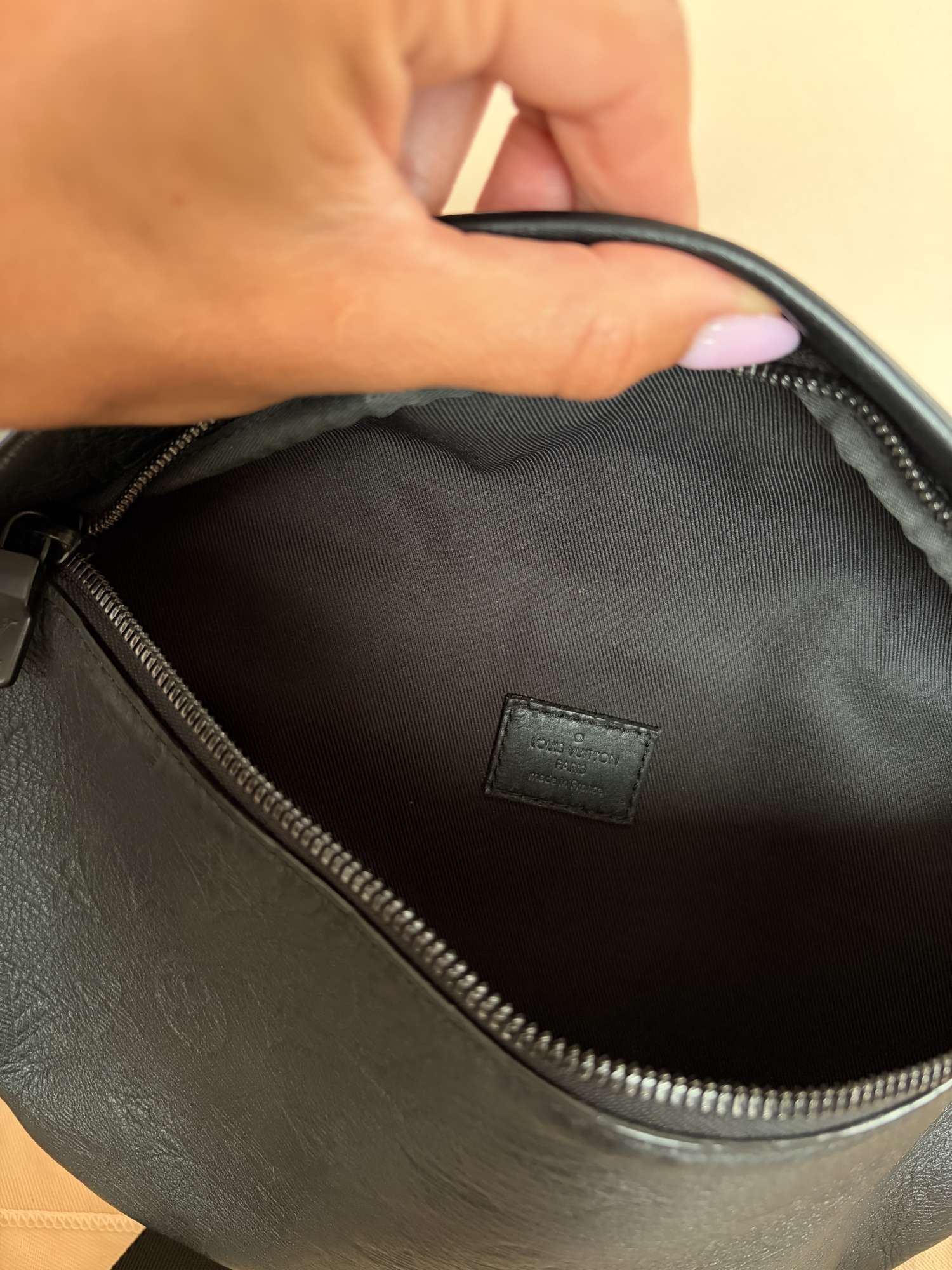 Louis Vuitton BumBag monogram shadow leather