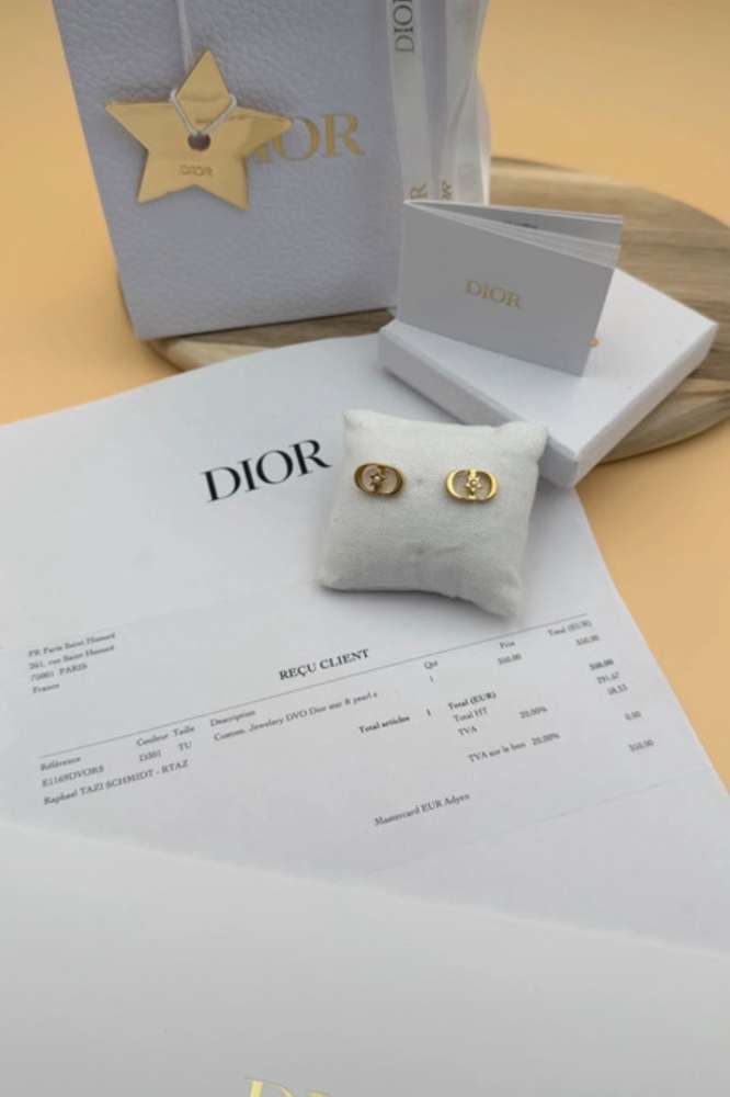 Dior náušnice