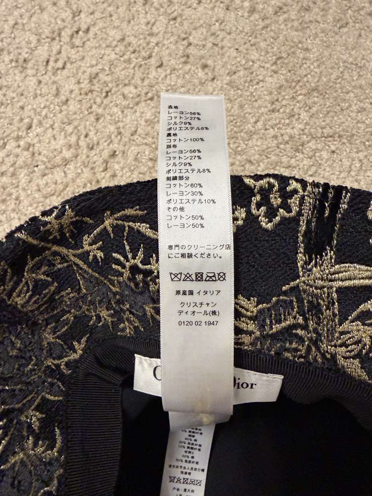Christian Dior Klobúk